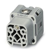 Phoenix Contact 電源コネクタインサート メス 4極 24A 230 V、400 V D7 1585249 1個（直送品）