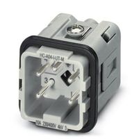 Phoenix Contact 電源コネクタインサート オス 4極 24A 230 V、400 V D7 1585236 1個（直送品）