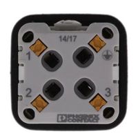 Phoenix Contact 電源コネクタインサート オス 3極 10A 230 V、400 V D7 1585252 1個（直送品）