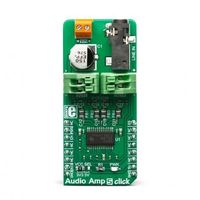 MikroElektronika 開発・評価ボード Audio Amp 5 Click TPA3138D2 MIKROE-3401 1個（直送品）