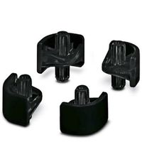 フエニックス・コンタクト Phoenix Contact ボックス アダプタ 黒 UCS 2203721 1個（直送品）