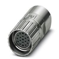フエニックス・コンタクト Phoenix Contact 丸型コネクタ， 19極， M23， ケーブルマウント， 1629196 1個（直送品）