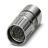 フエニックス・コンタクト Phoenix Contact 丸型コネクタ， 12極， M23， ケーブルマウント， 1629208 1個（直送品）