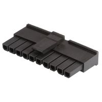 モレックス Molex 圧着コネクタハウジング 10極 ピッチ:3mm 1列 43645ー1000 1ロット(1500個)（直送品）