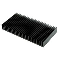 フィッシャー ヒートシンク 長さ:100mm 幅:200mm 高さ:25mm， SK42ー100ーSA 1個（直送品）