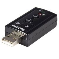 StarTech.com Startech 7.1 Channel サウンドカード ICUSBAUDIO7 1個（直送品）