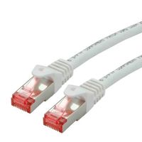 SECOMP Roline Cat6ケーブル， 500mm， 白 オスRJ45， S/FTP 21.15.2660-100 1個（直送品）