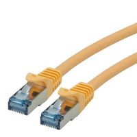 SECOMP Cat6aケーブル・アセンブリ Roline 黄 S/FTP 21.15.2827-40 1個（直送品）