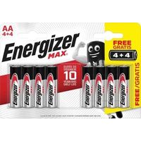GiWCU[ Energizer P3drC 1.5V 3Ah AA 4+4 MAX RS 1bg(8)iij