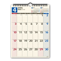 日本能率協会マネジメントセンター 【2022年版】NOLTY カレンダー壁掛け45 A4変型 C145 1セット（2冊）（直送品）