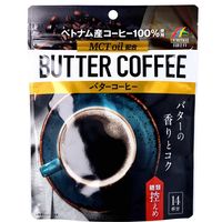 ユニマットリケン バターコーヒー 70g(14杯分)　1袋(70g入)×4セット（直送品）