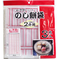 のし餅袋 2升用 3枚入　1袋(3枚入)×30セット 日本技研工業（直送品）