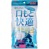アズフィット 息らくらく 口もと快適 プレミアム ふつうサイズ 7枚入 1袋(7枚入)×20セット（直送品）