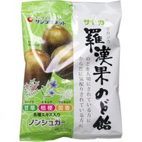 サンプラネット サヤカ 羅漢果のど飴 ノンシュガー 60g入　1袋(60g入)×20セット（直送品）
