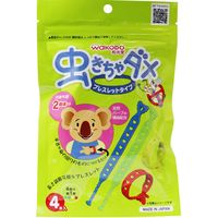 アサヒグループ食品 虫きちゃダメ ブレスレットタイプ 4本入(4色×各1本) 1袋(4本入)×8セット（直送品）
