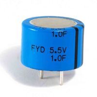 KEMET 電気二重層コンデンサ 5.5V dc 0.047F リード品 FYH0H473ZF 1ロット(2個)（直送品）