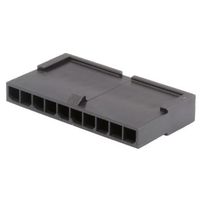 モレックス Molex プラグハウジング 10極 ピッチ:3mm 1列 436401001 1ロット(1500個)（直送品）
