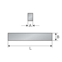 ASSAB ハイス完成バイト 平・板バイト(ミリサイズ) 4X10X100 1セット(3本)（直送品）