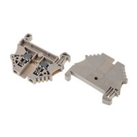 日本ワイドミュラー Weidmuller 接続式端子台 スクリュー WDUシリーズ， 32A， 1023700000 1ロット(10個)（直送品）