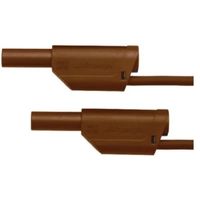 Schutzinger テストリード線 1kV， 茶， 500mm RS VSFK 8701 / 2.5 50 BR 1個（直送品）