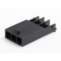 モレックス Molex コネクタハウジング 3極， 200471， 黒 200471ー1003 1ロット(4400個)（直送品）