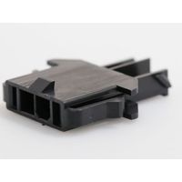 モレックス Molex コネクタハウジング 4極， 200488， 黒 200488ー2004 1ロット(10個)（直送品）