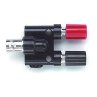 Pomona Electronics テストアダプタ， 12.7mm プラグ， 4mm ソケット 1452 1個（直送品）