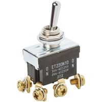 ニデックコンポーネンツ 日本電産コパル電子 トグルスイッチ， DPDT， パネルマウント， OnーOn， ET215N10ーZ 1個（直送品）