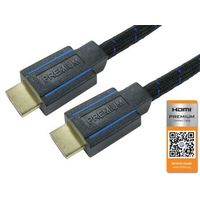 NewLink HDMIケーブル 長さ:1.8m， HDMI， コネクタ A:オス， B:オス， CDLPREMー02K 1個（直送品）
