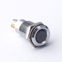 パネル取付け LEDインジケータ 緑，赤，黄， 2.1 V dc 、 2.2 19100054 1個（直送品）