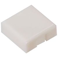 ニデックコンポーネンツ 日本電産コパル電子 押しボタンスイッチ用キャップ 白 140000470184 1ロット(5個)（直送品）