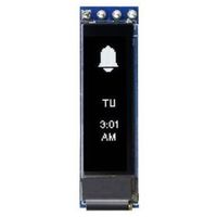 0.84インチ パッシブマトリクス 有機EL ディスプレイ 白， ， 96 x 16 COB MDOB096016AV-WI 1個（直送品）