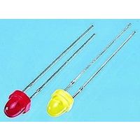 Ledtech LED， 赤， スルーホール実装， 5 mm (Tー1 3/4)， L4RR4700H1 1ロット(5個)（直送品）