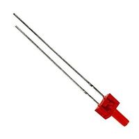 Kingbright Electronic LED， 赤， スルーホール実装， 1.8 mm， Lー2060ID 1ロット(5個)（直送品）