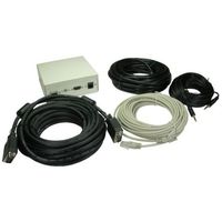 アールエスコンポーネンツ AV BOXー1xVGA+1x3.5MM+HDMI+RJ45+10MTR CAB 229-9947 1個（直送品）