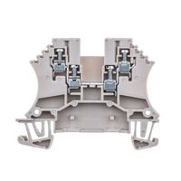 日本ワイドミュラー Weidmuller 接続式端子台 スクリュー WDUシリーズ， 23A， 1031400000 1ロット(5個)（直送品）