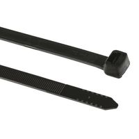 Thomas & Betts 結束バンド， 368mm x 7.6 mm， 黒， ナイロン 66， 7TAG054360R0307 TY40（直送品）