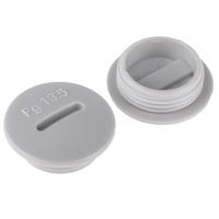 Lapp Japan ケーブルグランドプラグ，ブランキング，材質:ポリスチレン，径:PG13.5 52005970 1ロット(5個)（直送品）