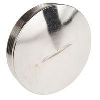 Lapp Japan ケーブルグランドプラグ，ブランキング，材質:ニッケルめっき真鍮，径:PG42 52003460 1ロット(5個)（直送品）