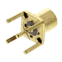 Radiall 同軸コネクタ ジャック 基板取付 MCXコネクタ， R113426000W 1個（直送品）