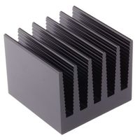 Fischer Electric フィッシャー ヒートシンク 長さ:50mm 幅:50mm 高さ:40mm， SK434/50SA 1個（直送品）