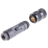 Franz Binder 丸型コネクタ， 3極， ミニチュア， ケーブルマウント， 09ー0105ー25ー03 1個（直送品）