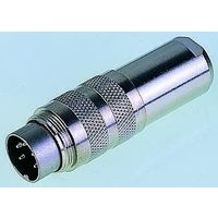 Franz Binder 丸型コネクタ， 3極， ミニチュア， ケーブルマウント， 99.5605.15.03 1個（直送品）