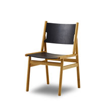 【軒先渡し】関家具 ノーウェアライクホーム ダイニングチェア フィーカ BK オーク[4.3] オーク×ブラック 1脚（直送品）