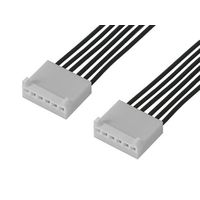 モレックス Molex コネクタ付リード線， コネクタ1極数:6， コネクタ1行数:1， 2177961061 1ロット(25個)（直送品）