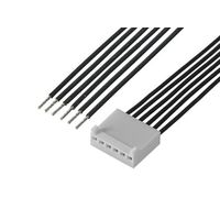 モレックス Molex コネクタ付リード線， コネクタ1極数:6， コネクタ1行数:1， 2177971062 1ロット(25個)（直送品）