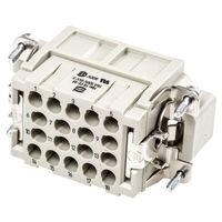 Harting オスインサート Han EE シリーズ オス 16A 500 V B