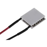 ペルチェモジュール， 冷却能力 5.8W 2.5A 4V dc エリア:15 x 15mm CP1.0ー31ー08L 1個（直送品）