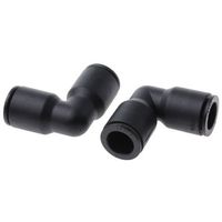 Legris エルボ形チューブ継手 3102シリーズ， プッシュイン A 12mm， B 12mm 3102 12 00 1ロット(2個)（直送品）