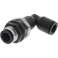 Legris 隔壁用ユニオン 3139シリーズ エルボー， プッシュイン A 8mm， B 8mm 3139 08 00 1ロット(5個)（直送品）